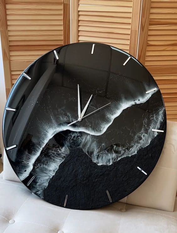 Ocean Wave Clock